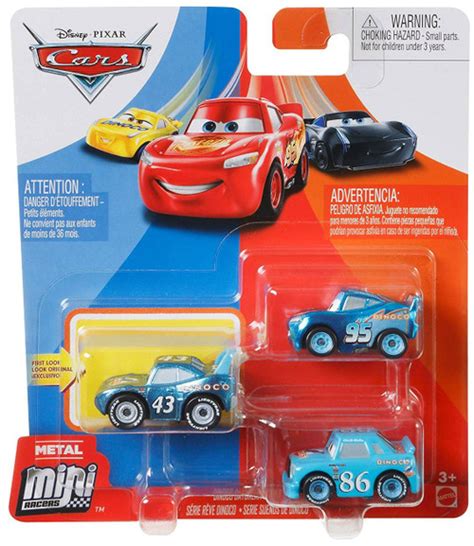 Disney Pixar Cars Die Cast Metal Mini Racers Rust Eze Racing Center Car