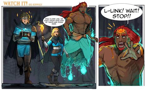 「diving deep into the hydrated ganondorf 」 🍂 s kinnaly🍂🌙の漫画