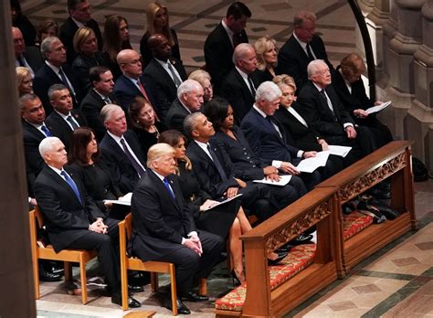 major moments  president george bushs funeral   york times