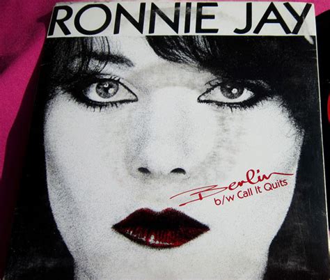 Ronnie Jay Berlin Call It Quits 1983 Vinyl Discogs