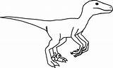 Raptor Coloring Velociraptor Blue Pages Jurassic Coloriage Dinosaure Wecoloringpage Template Dessin Printable Imprimer Colorier Choisir Tableau Un sketch template