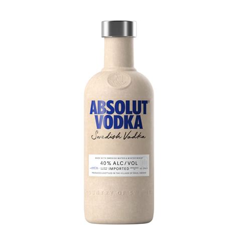 absolut launches   commercially  paper bottles  absolut group