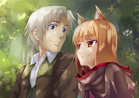 Red Eyes Anime Anime Girls Spice And Wolf Lawrence Craft Holo