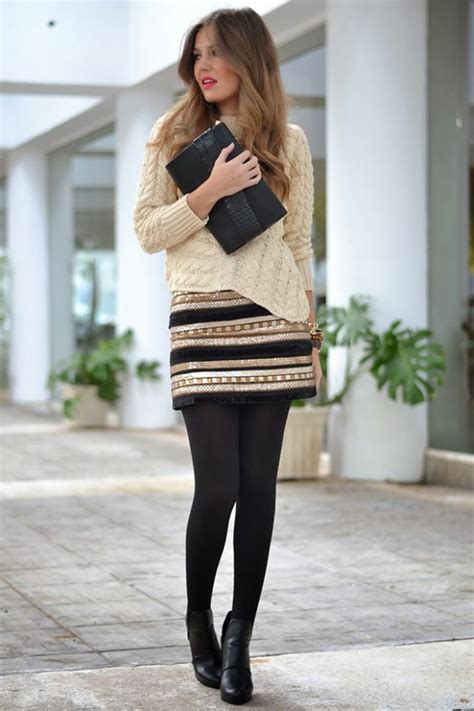 15 Fabulous Ways To Wear Black Tights You Should Not Miss