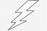 Lightning Bolt Coloring Color Drawing Pages Clipart Book sketch template