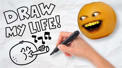 annoying orange draw  life youtube
