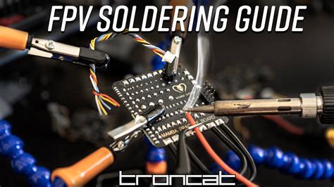 solder fpv parts youtube