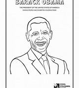 Obama Coloring Barack Printable Pages Getdrawings Michelle Getcolorings Astounding sketch template