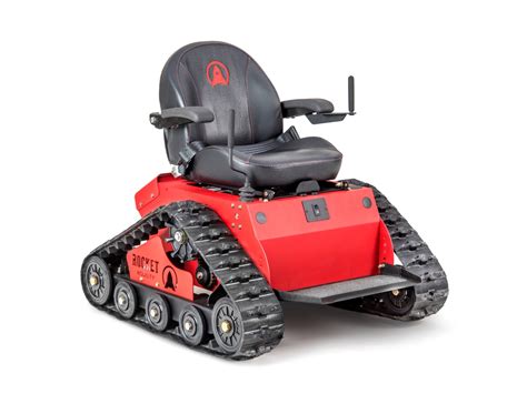 red tomahawk  terrain wheelchair rocket mobility