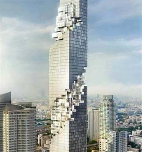 mahanakhon skyscraper  bangkok    completed thestructuralengineerinfo