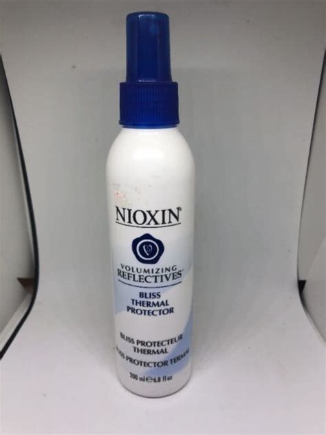 nioxin volumizing reflectives bliss thermal protector spray  oz