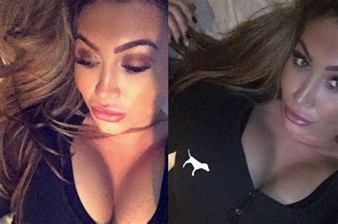 Lauren Goodger Poses For A Very Booby Selfie And Says