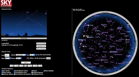 meet   interactive sky chart sky telescope sky telescope