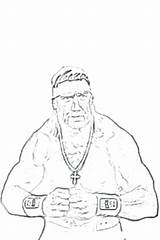 Coloring Pages Cholo Hulk Hogan Template Getcolorings Colorear sketch template