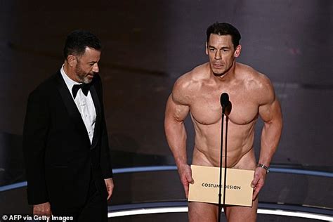 Oscars 2024 Viral Moments From John Cena Appearing On Stage Naked To