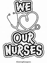 Nurses sketch template