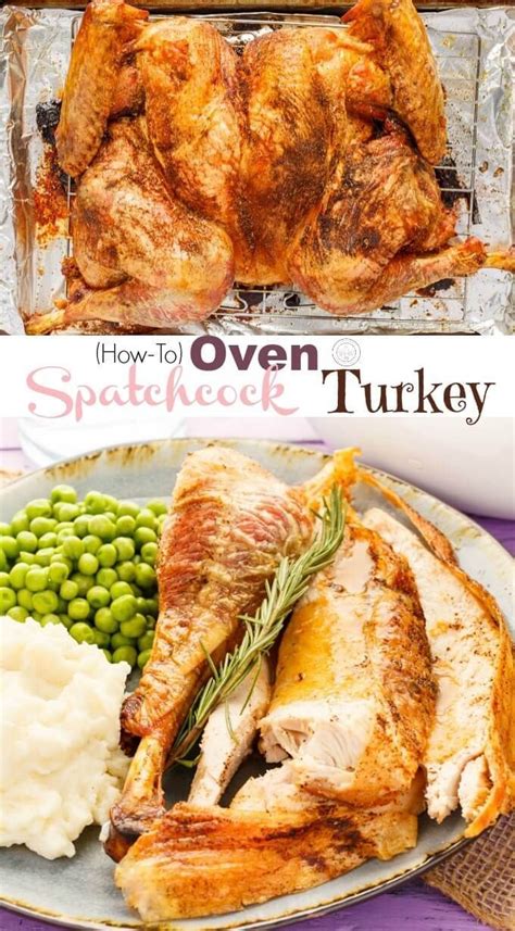 oven spatchcock turkey recipe whole turkey recipes cooking turkey
