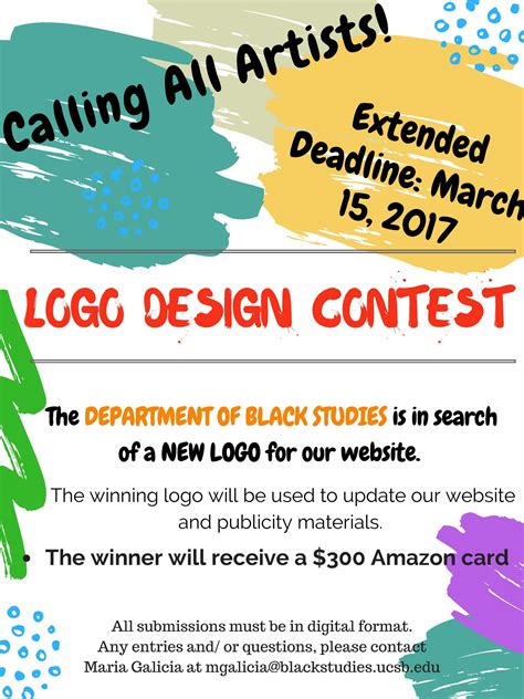 blst logo design contest extended deadline department  black studies uc santa barbara