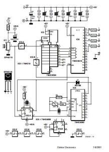 simple ir receiver schematic circuit diagram