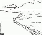 Colorear Paisajes Mar Wolken Zeichnen Paesaggio Spiaggia Mare Ambientes Nubes Nuvole Desenho Malvorlagenwelt Acuaticos Schule Berge Praia Paisagem Landschaften Ausmalen sketch template