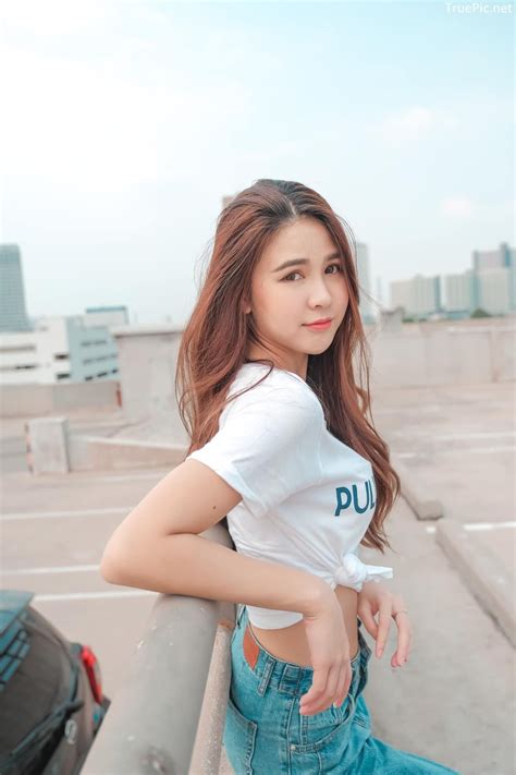 True Pic Thailan Cute Model Supansa Yoopradit Lorpor The Terrace