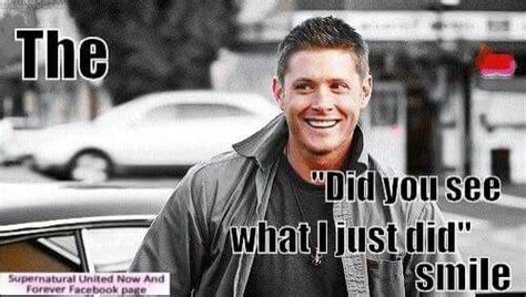 Jensen Ackles Supernatural Supernatural Funny Spn Do Smile Demon