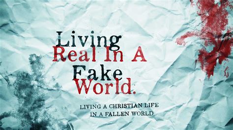 living real   fake world orchard baptist church