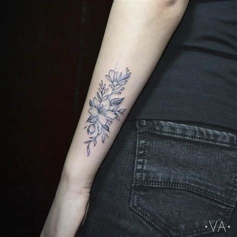 charming cherry blossom tattoo examples