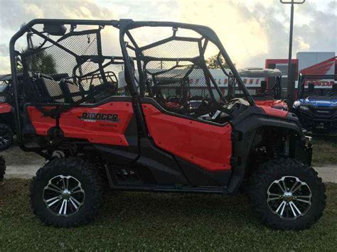 honda pioneer   deluxe atvs  sale