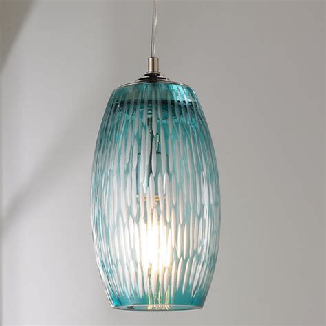 Etched Lines Glass Pendant Light Shades Of Light