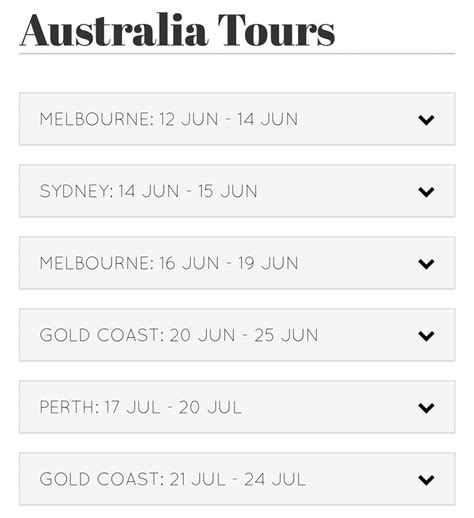 🖤aubrey Black🖤gold Coast On Twitter Sydney June 15th Melbourne June