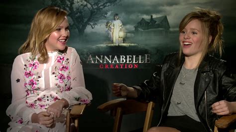 Annabelle Creation Talitha Bateman And Lulu Wilson