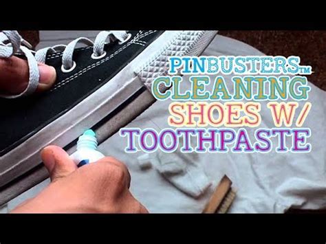 clean shoes  toothpaste    work youtube
