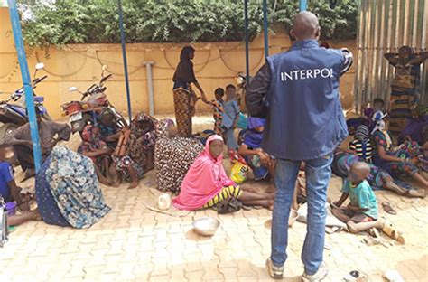 niger police interpol rescue over 200 victims of sex