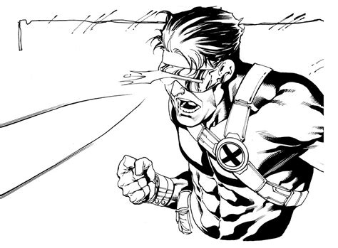 cyclops coloring pages