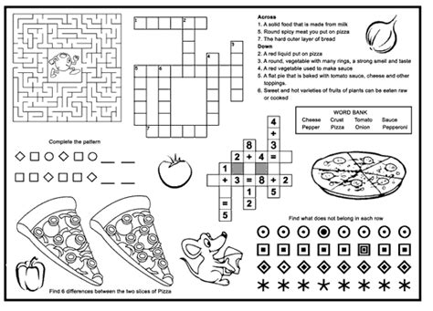 childrens menus kids placemat coloring menus  restaurants