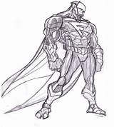 Falcon Blue Sketch Coloring Pages Marvel Deviantart Drawings Cyborg Toon Style Draw Falcons Sketches Drawing Heavy sketch template