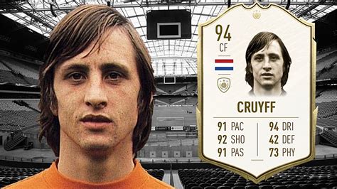 fifa  johan cruyff  prime icon player review  fifa  ultimate team youtube
