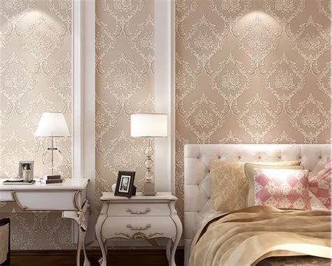 beibehang european luxury wallpaper bedroom living room pastoral  wallpaper  stereo relief