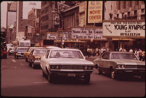 times square in the 1970s grindhouses peep shows and xxx neon