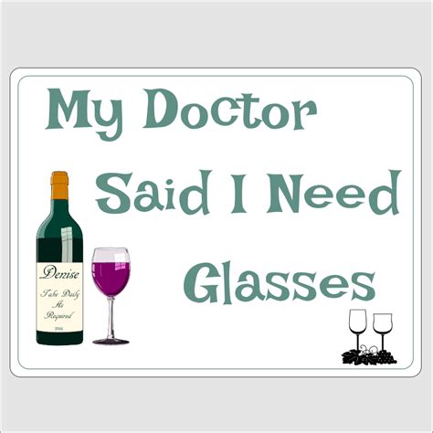 doctor    glasses wall plaque
