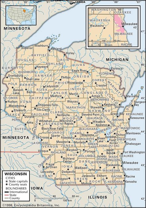 state  county maps  wisconsin
