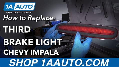 replace  brake light   chevy impala youtube