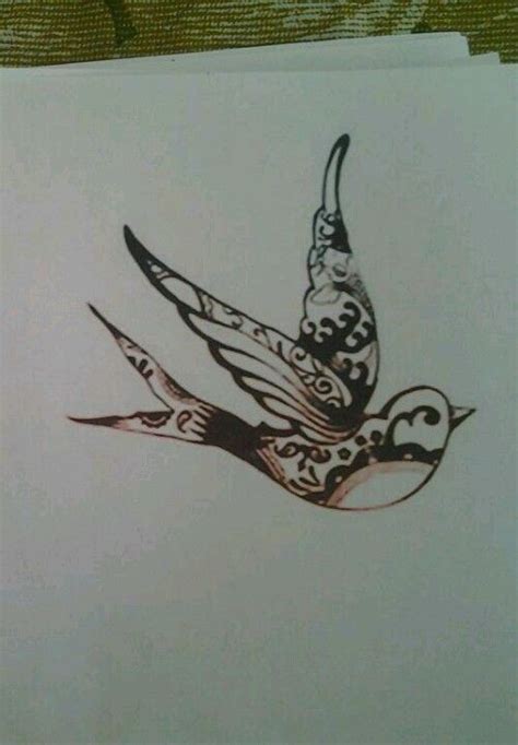 tribal sparrow tatting ink art sparrow tattoo