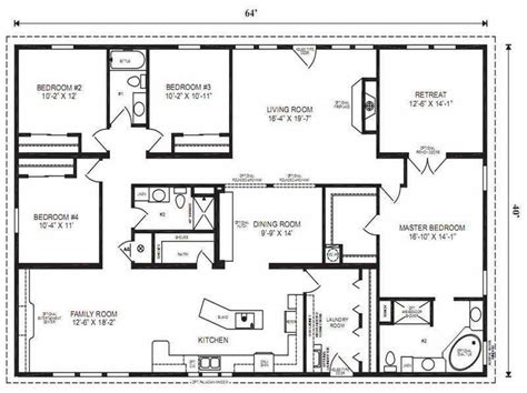 ranch floor plans   master suites