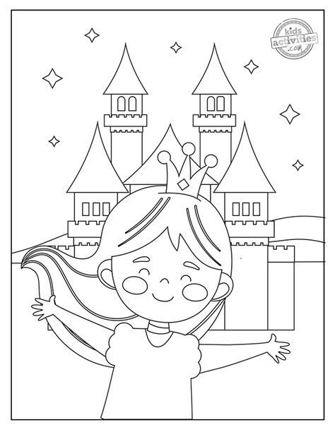 printable queen coloring pages kids activities blog