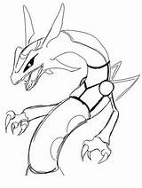 Rayquaza Pokemon Coloring Pages Legendary Drawing Color Mega Easy Printable Print Recommended Getdrawings Getcolorings sketch template