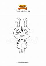 Animal Dotty Coloriage Supercolored sketch template