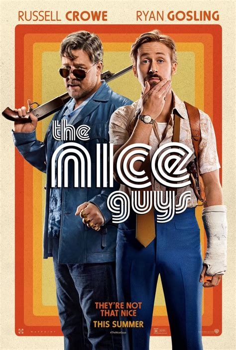 new the nice guys trailer and poster movie posters movie tv love movie