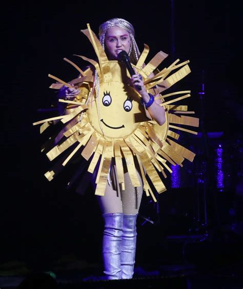 miley cyrus wears crazy concert costumes go fug yourself